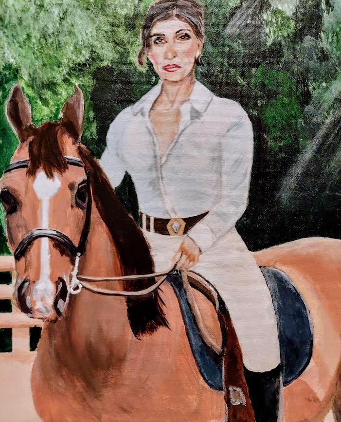 Lady Riding